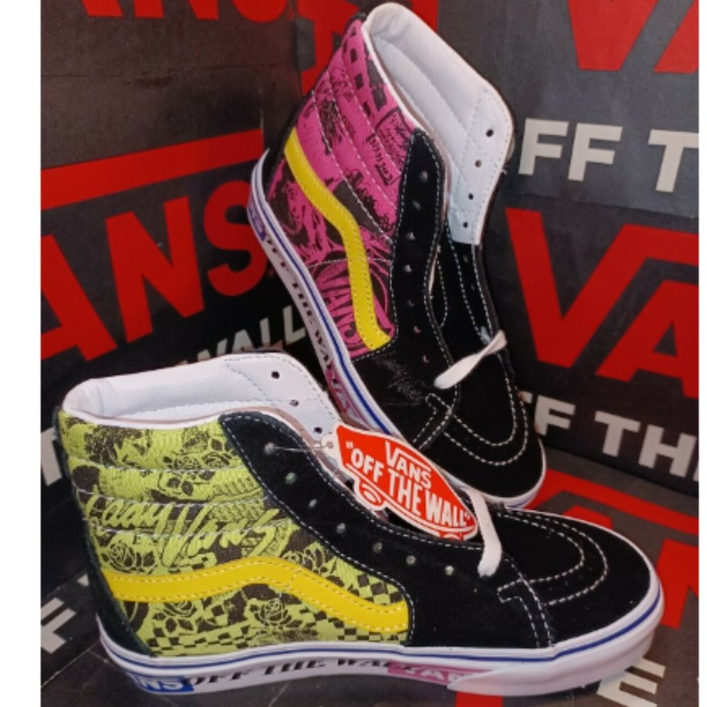 VANS SK8-Hi Lady Vans Azalea Pink True White Men's 3.5/Women's 5 VN0A4BV6VXR